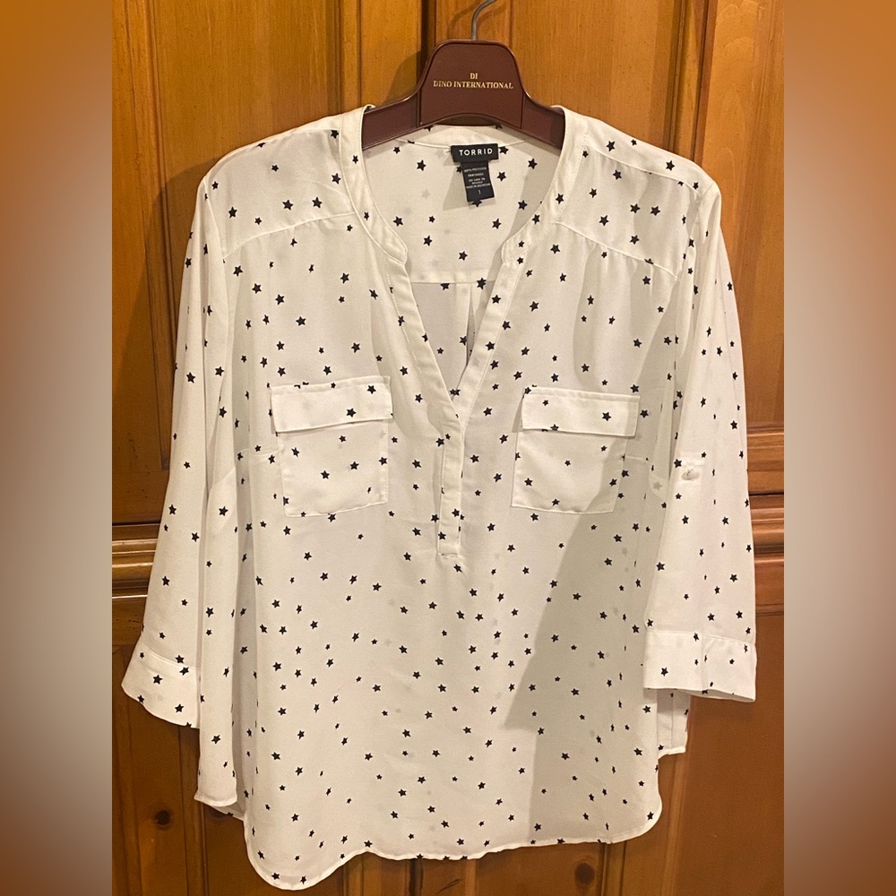 Torrid star blouse